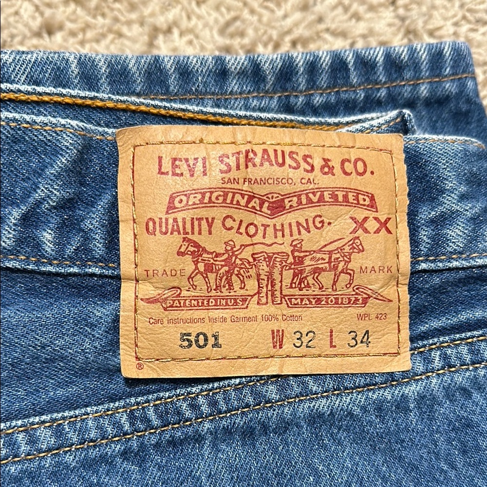 Levi's Men's Blue Jeans